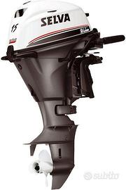 Fuoribordo Selva wahoo15 cv piede Lungo nuovo