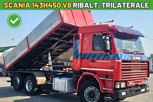 Camion ribaltabile Scania 143H450 V8 Tipper 6x2