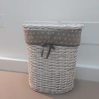 cesta in vimini shabby 