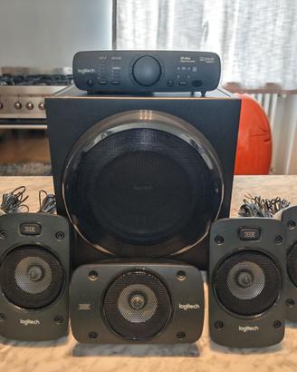 Logitech Z906 sistema audio home cinema 5.1