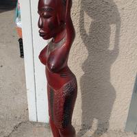 5 statue e sculture etniche africane autentiche