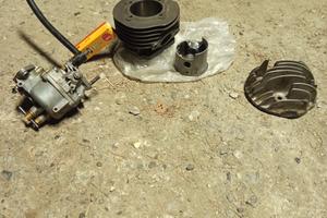 cilindro e carburatore per vespa e ape,descrizione