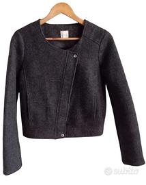 Giacca corta grigia  donna. Promod. Taglia S