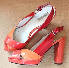 scarpe Geox colorate con tacco 11