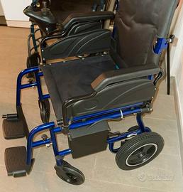 Carrozzina elettrica pieghevole invalidi