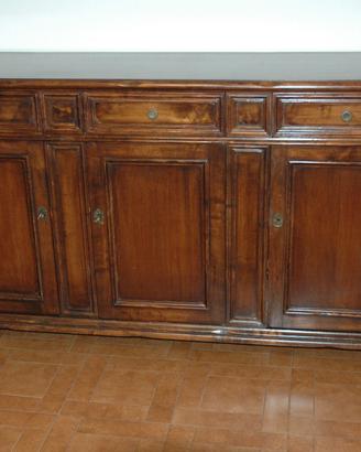 credenza stile '800 in legno massiccio - 2 metri