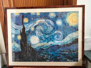 Poster del dipinto di Van Gogh, La notte stellata