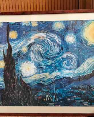 Poster del dipinto di Van Gogh, La notte stellata