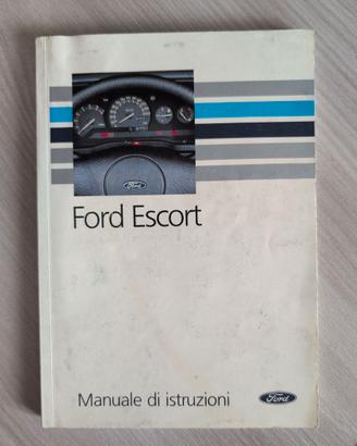 Manuale di istruzioni Ford Escort 1991
