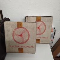 Plafoniere vintage anni 80