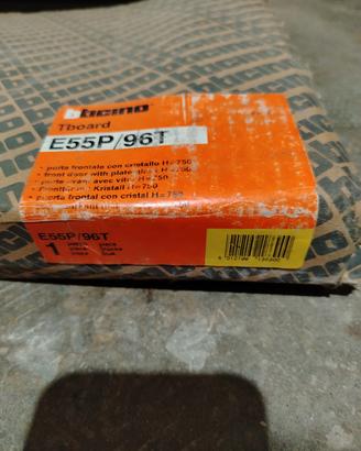 Bticino E55P/96T Porta Frontale Cristallo H=750