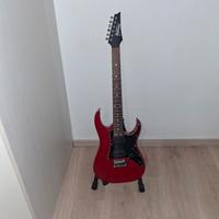 Chitarra elettrica Ibanez rossa