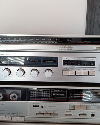 Yamaha ampli A 07 + Techics piastra e Tuner