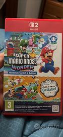 Super mario Wonder + Parco Bellabel Switch 2 N