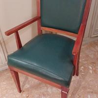 POLTRONA  DESIGN  VINTAGE RESTAURATA