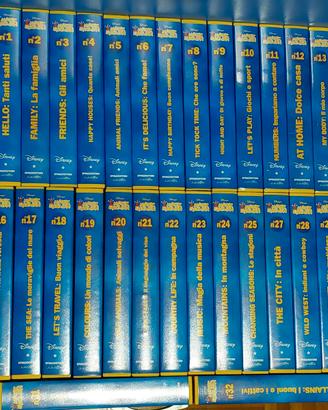 Collezione VHS Disney Magic English De Agostini