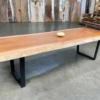 tavoli in legno massello di mogano