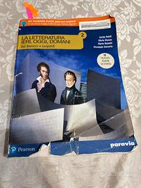 libro la letteratura ieri, oggi, domani