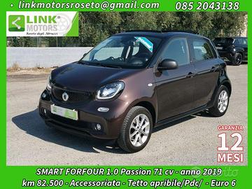 SMART ForFour 70 1.0 Passion / Tetto apribile/Pd