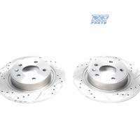 DISCHI FRENO FORATI E SCANALATI PER JEEP