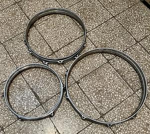 Tama cerchi da 10, 12 e 16" in tripla flangia