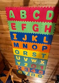 Tappeto puzzle bambino