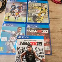 Ps4 con 5 giochi