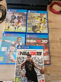 Ps4 con 5 giochi