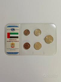 Raro set monete FDC - Emirati Arabi