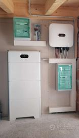 Kit fotovoltaico 10kw accumulo litio 6kw ad isola