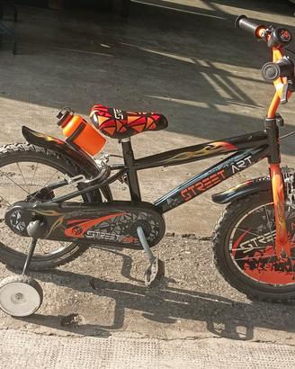 Bicicletta 16" rotelle