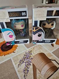 Jinx 05/ Ashe 2/ Funko pop