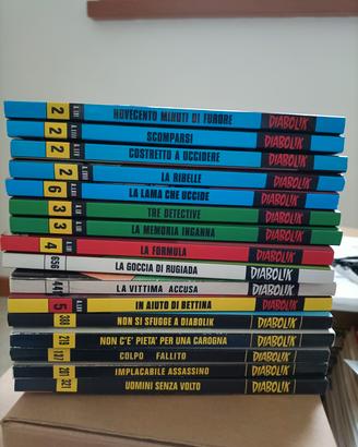 Lotto 16 fumetti Diabolik misti. 1.50 euro l'uno