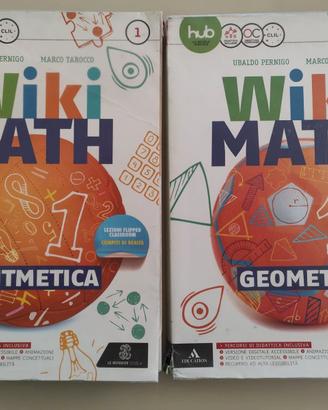 WIKI MATH 1 ARITMETICA E GEOMETRIA- 9788800348935