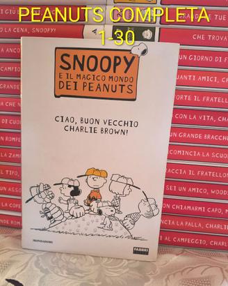 SNOOPY E I PEANUTS SERIE COMPLETA 1-30 FUMETTI