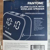 Orologio/Sveglia Wi-Fi Con Speaker Pantone