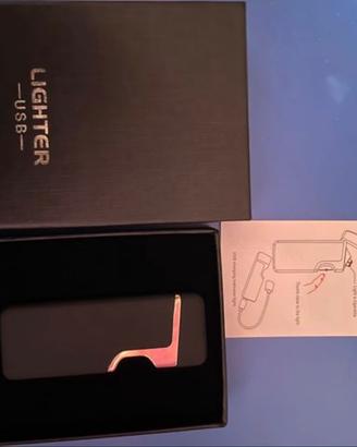 Lighter doppio arco con carica usb