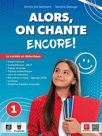 libro scuola media Alors, on chante! Encore.