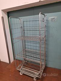 Scaffale in ferro zincato