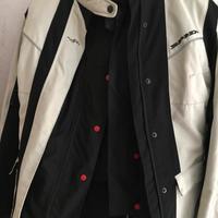 Tuta moto spezzata donna