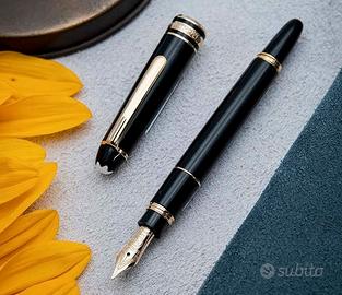 MontBlanc Stilografica Mozart Oro 14 Kt Nuova