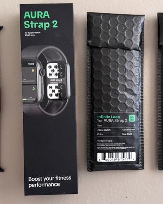 Aura Strap 2 - cinturino apple Watch biometrico