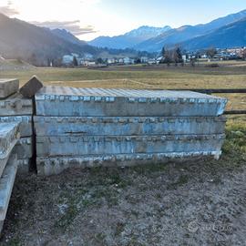 Piastroni in calcestruzzo armato forati