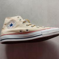 Sneakers Converse alte unisex tela beige EU38