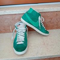 Scarpe Nike Blazer Mid 77 verdi numero 40.5 unisex