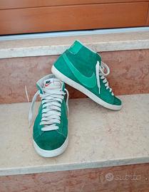 Scarpe Nike Blazer Mid 77 verdi numero 40.5 unisex