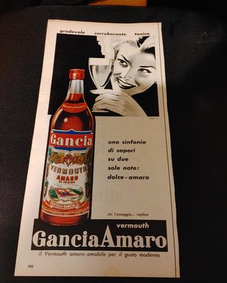 Pubblicita' Gancia 1959