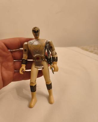 Power Ranger White Ranger Bandai 1995 con spada