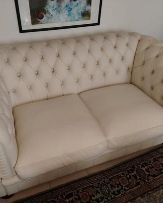Coppia Divani Stile Chesterfield in Vera P