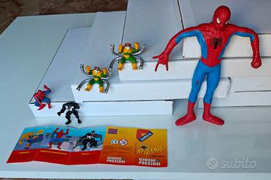 Action Figure Spider-Man & Co. 1978 (Flexi) e 1990
